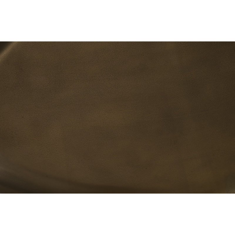Bronze River Stone Solid Coffee Table, 14" H x 42" L x 26" W