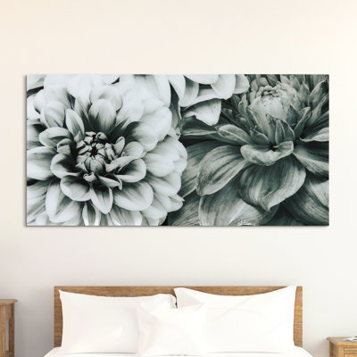« fleurs », impression sur verre