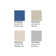Abdera Hand-Tufted Wool Dark Blue/Ivory Rug