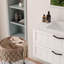 Armoire de salle de bain 31,5 pouces de style moderne, double tiroir avec ligne décorative, meuble-lavabo mural avec lavabo et miroir, système de fermeture en douceur, bois massif, pour la salle de bain
