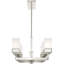Lustre classique pour îlot de cuisine à 8 lumières Brionca