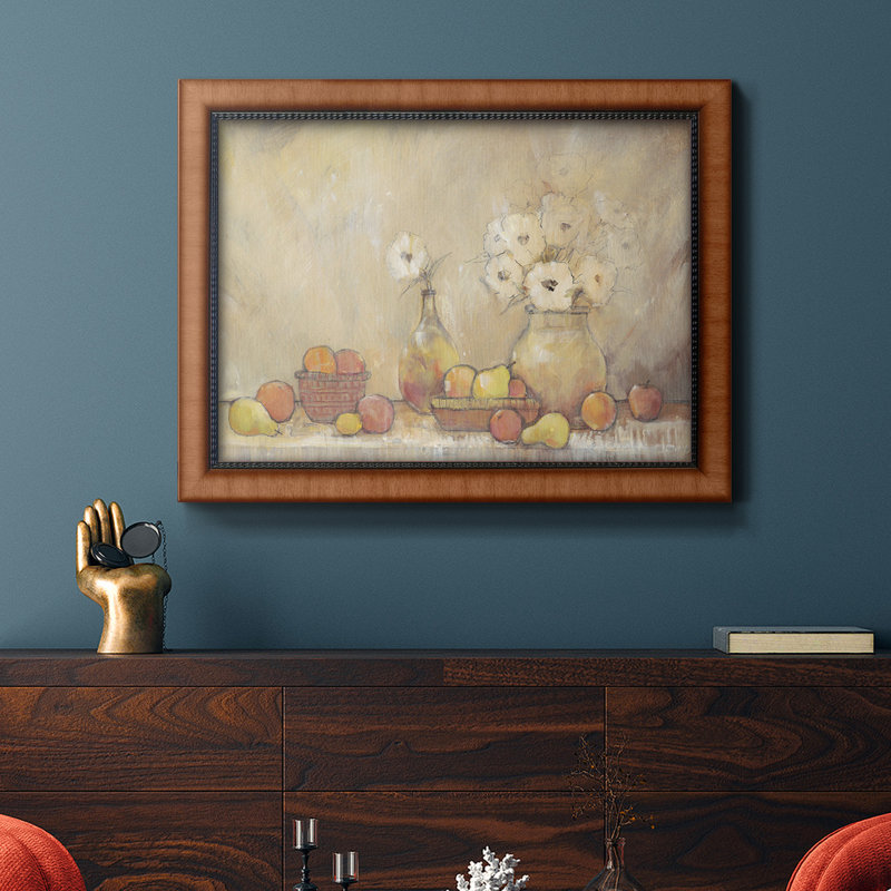 «Minimalist Still Life Study I», toile encadrée de qualité supérieure - prête à être accrochée, H 20 po x l 16 po