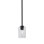 Mini-luminaire suspendu Dayberry avec verre à bulles de 4 po