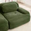 Canapé d'angle Olive 4 en velours côtelé avec mousse haute densité 32D, design ergonomique, modulable, sans assemblage, idéal pour l'heure du thé, confortable et modulable, compatible avec les animaux de compagnie, incurvé, base antidérapante, polyvalent.