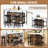 Grondin 47.24" Iron Kitchen Island Set-964939967
