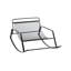 Chaise berçante, fauteuil oscillant rembourré