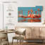 Flock Of Greater Flamingos-107858242