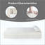 Canapé-lit 2-en-1 pliable, canapé-lit convertible sans dossier pliable, canapé-lit en mousse à mémoire de forme et rembourrage en fausse fourrure avec 2 coussins pour le salon