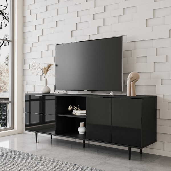 George Oliver Karmina 62.99'' Media Console | Wayfair