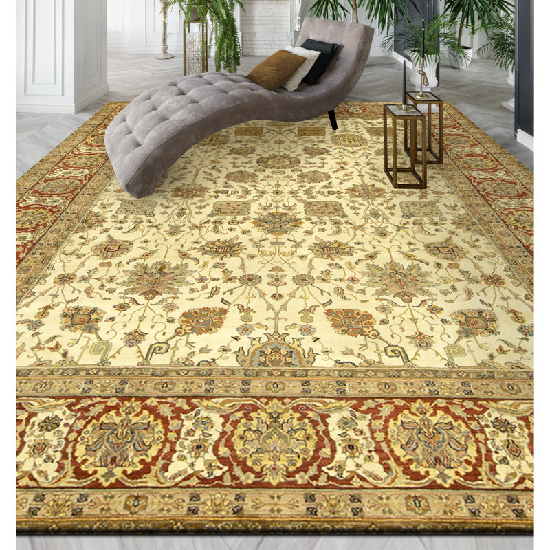 Hand Knotted Wool Indoor Rug
