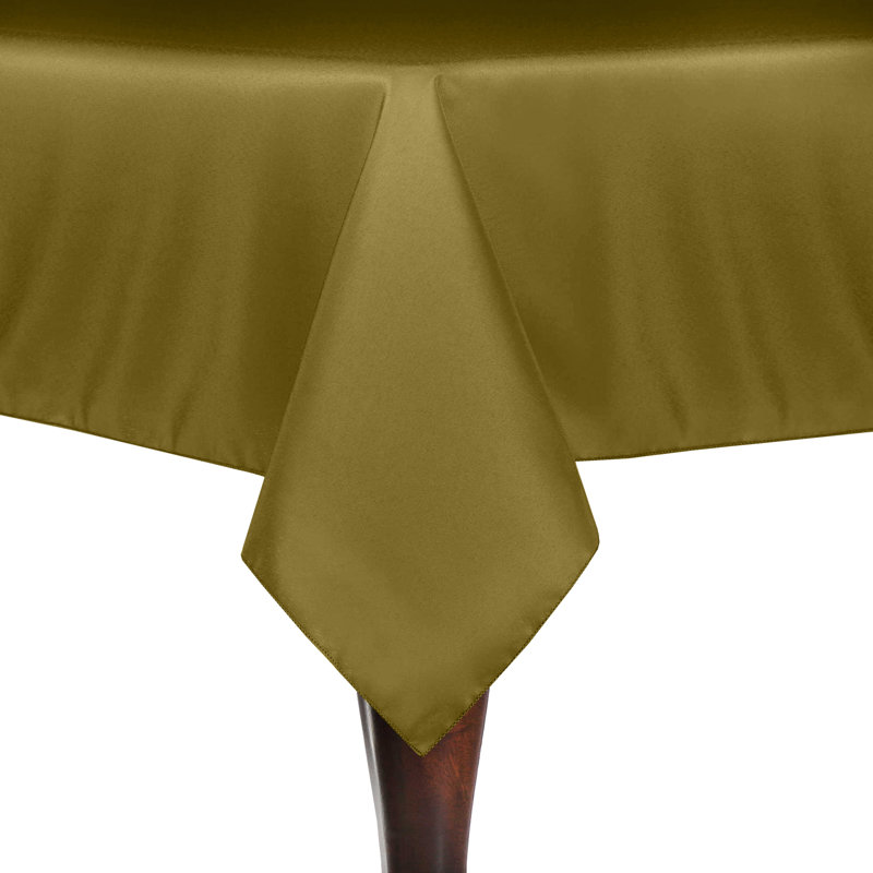 Solid Color Square Tablecloth, 2, 84" x 60", Acid Green