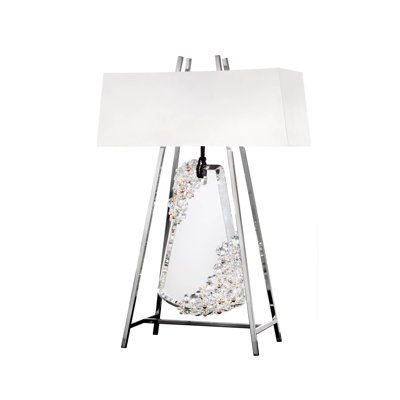 Flora Metal Table Lamp -  Schonbek Forever, SJ4934-RBL702R