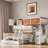 Wooden Bunk Bed With Desk, Drawers, Open Shelves, Cabinet And Led Light