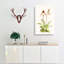 Magnolia Flowers Illustration Tab.45 by Frederick Sander - Wrapped Canvas Print-55310243