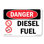 Diesel Fuel  Aluminum Sign 14" X 10"