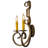 Carlo Candle Wall Light