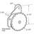 1/8 in. Offset, 3/4 in. Nylon Dial Action Closet Door Hanger