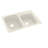 33'' L Mounting / Installation Required Double Bowl Solid Surface Kitchen Sink-38293751-38293756