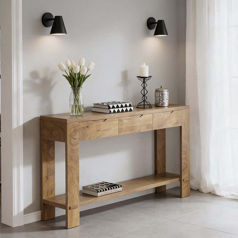 Authentic Console Table,Entryway Table,Display Organizer