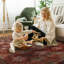 Tapis de salon à motif floral oriental Fillender-106922856