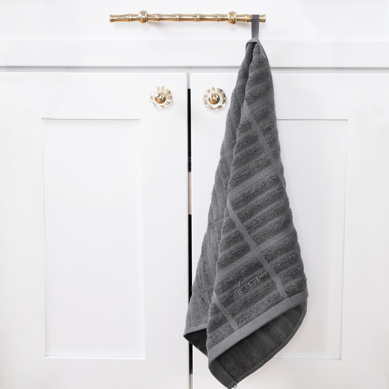 All-Clad Tea Towel Kitchen Towel, Pewter