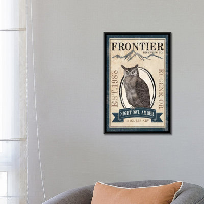 " Frontier Brewing Co. III (Night Owl Amber) " by Laura Marshall