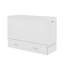 Grand lit escamotable mobile avec tiroir et petites tablettes