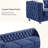 Egidia 83.07'' Velvet Sofa-596081207