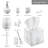 Creative Scents Vintage Resin Toilet Brush And Holder