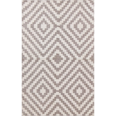 Tapis géométrique ivoire