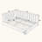 Sofa Bed Frame with Comfortable Backrest and Armrests-498629557