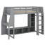 Lit mezzanine avec bureau-89641364