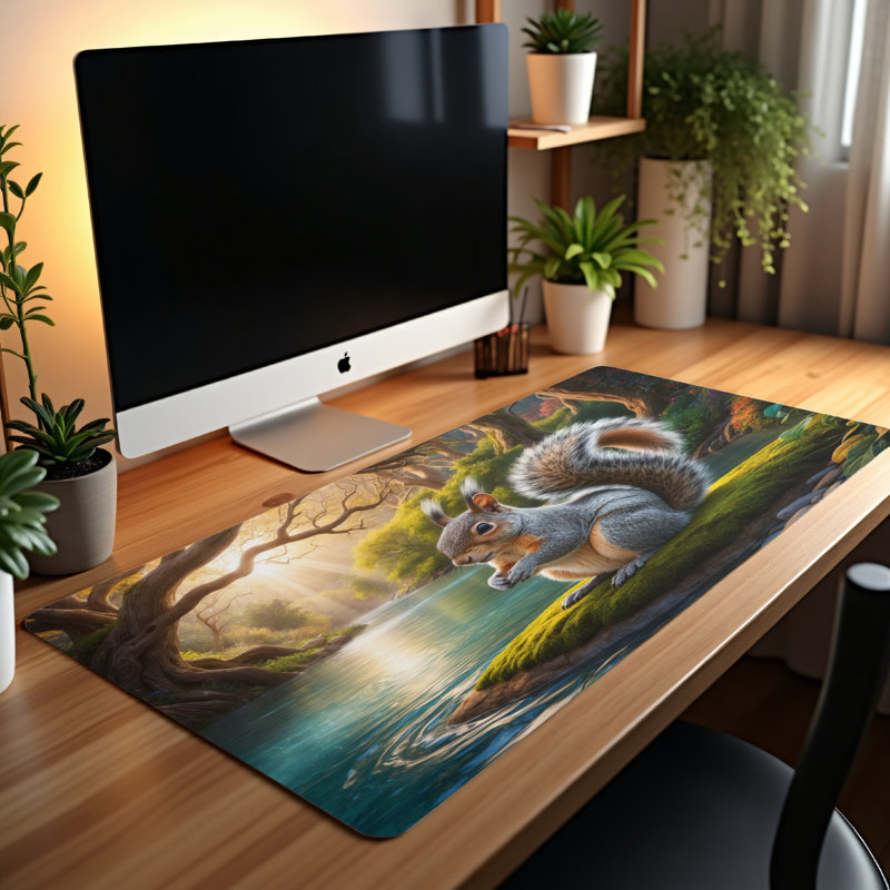 Polyester Desk Pad, 23.6x13.8