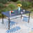 Argyri 6 - Person Patio Dining Set with Rectangular Table , Cushions Included