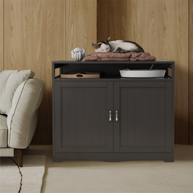 Enceinte de litière Deleonard, Espresso