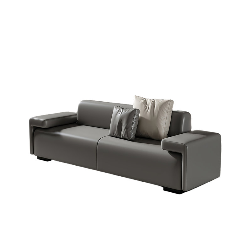 Banc de bout de lit moderne pour canapé rembourré, Gris, H 23,62 po x l 59,05 po x P 19,68 po