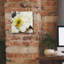 «White Poppies Up Close Neutral» par Shirley Novak, art mural sur toile-470607715