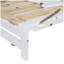 Lit escamotable avec pieds en fer, design moderne-837173260