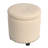 Mayen 19" Wide Round Storage Ottoman-416015372