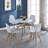 Keighly Round Solid Wood Base Dining Table-2071127631