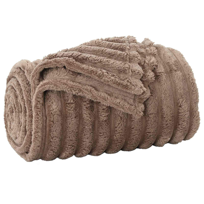 5.1-42 Throw Blanket, 240cm x 220cm, Camel