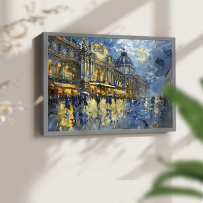 Landscape Series-CXXI -Framed Print - Restickable