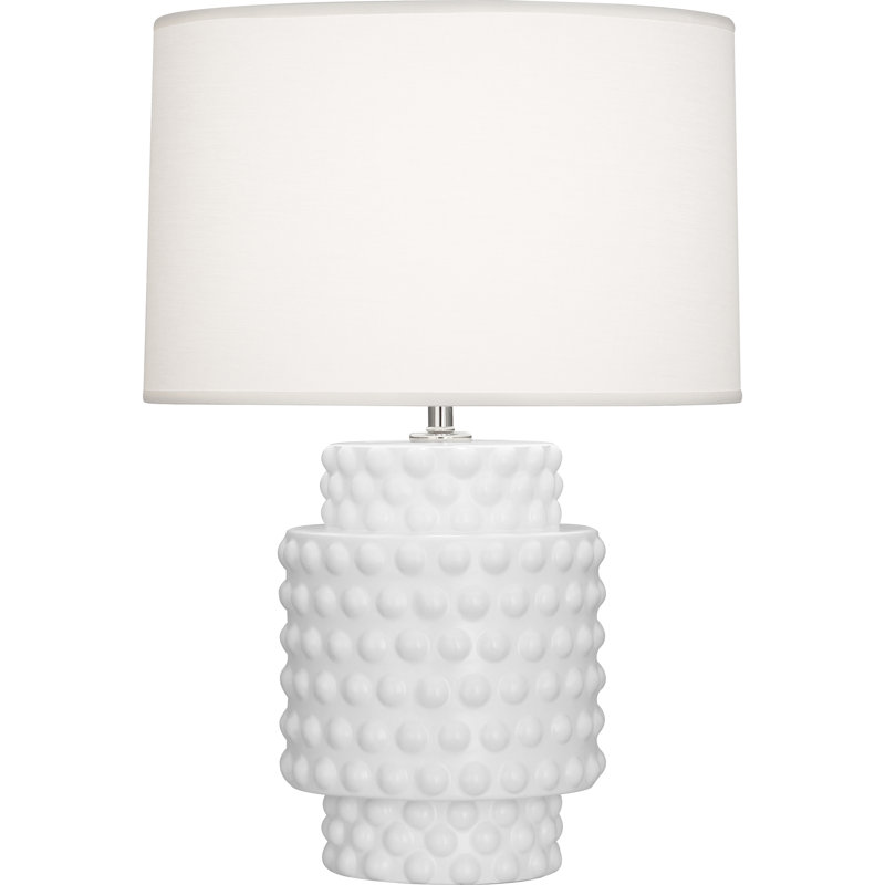 Small Dolly Accent Lamp, 27.5" H x 17" W x 17" D, Matte Daisy