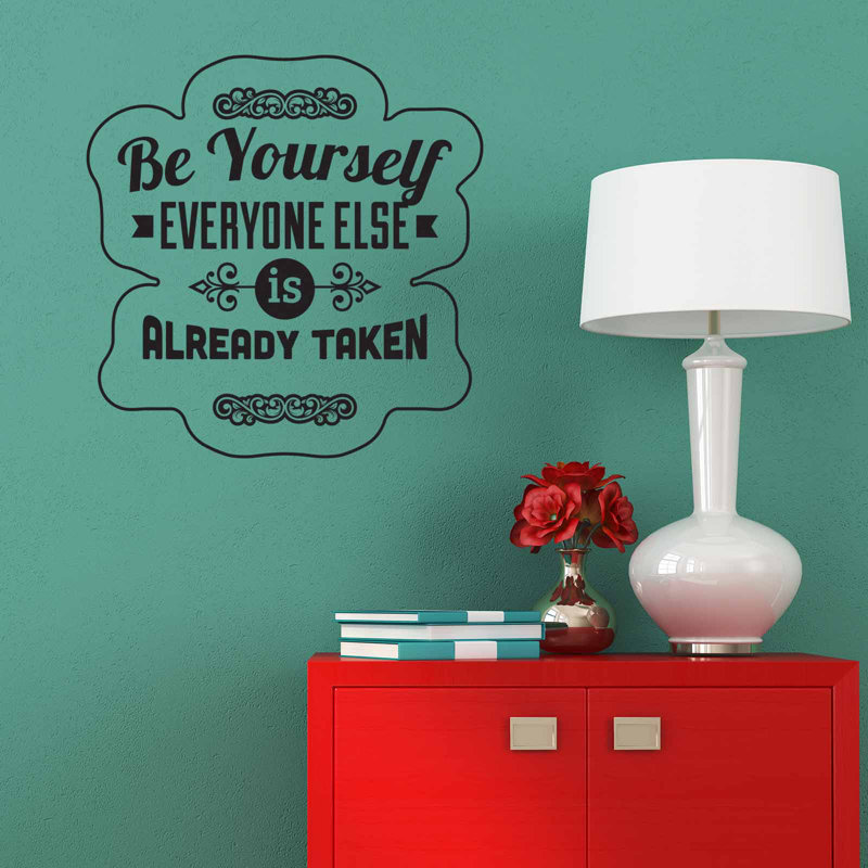 Text & Numbers Wall Decal