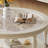 Cream-style Double-layer Round Coffee Table-124513914
