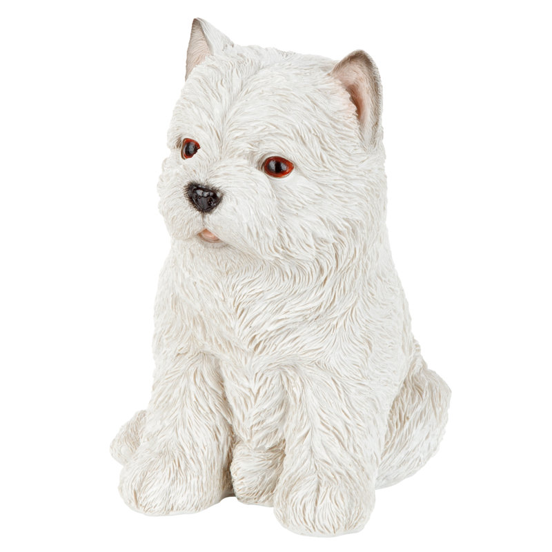 Statue pour chien à l’chiot de la malte partner