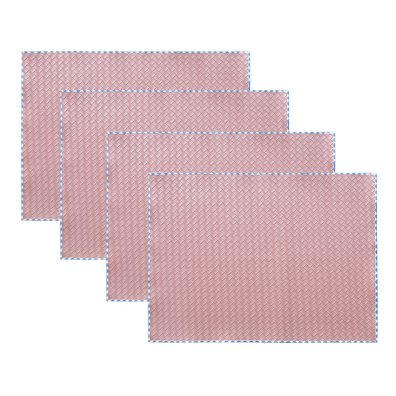 Mosie Rectangle Placemat, Pink
