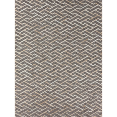 Berlin Cowhide Geometric Area Rug