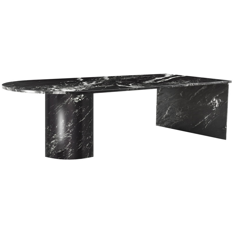 Table basse Hitas, Noir