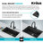 KRAUS 31 inch L Dual Mount Single Bowl Granite Kitchen Sink w/ Topmount and Undermount Installation in Black Onyx